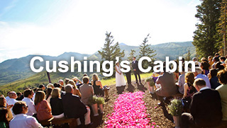 Cushing's Cabin Park City Wedding